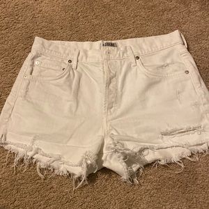 Agolde White denim jeans